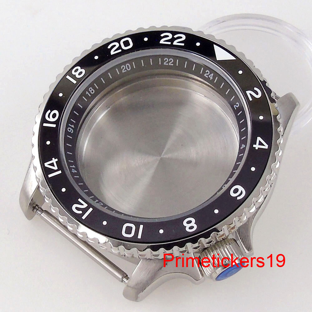 Stainless Steel 41mm 200M Dive Watch Case Band Sapphire Fit NH34 NH35 NH36 Movt