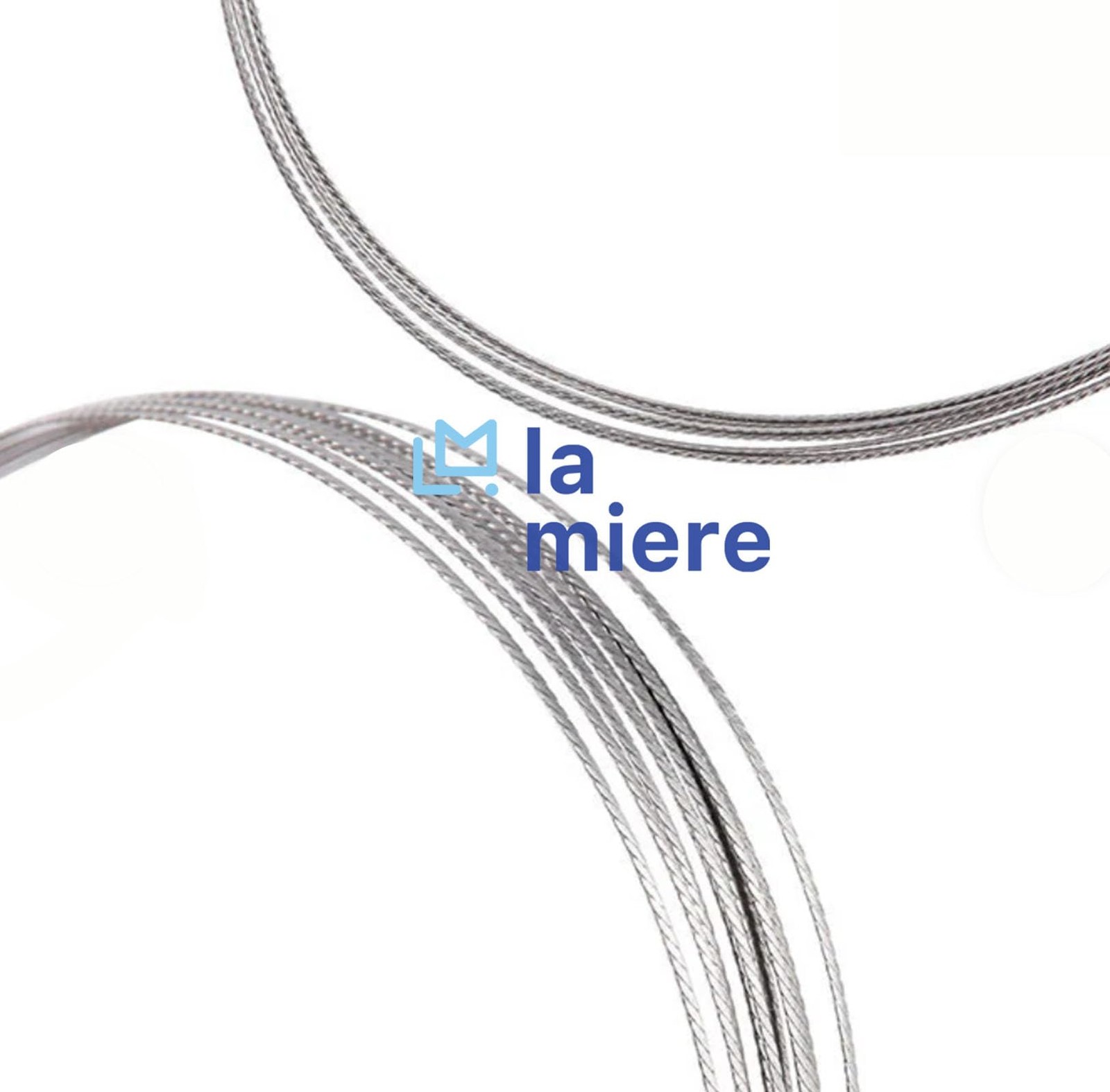 10Pcs Lingual Retainer Wire Stainless Steel, Flat Straight Twist Wires, 010-032