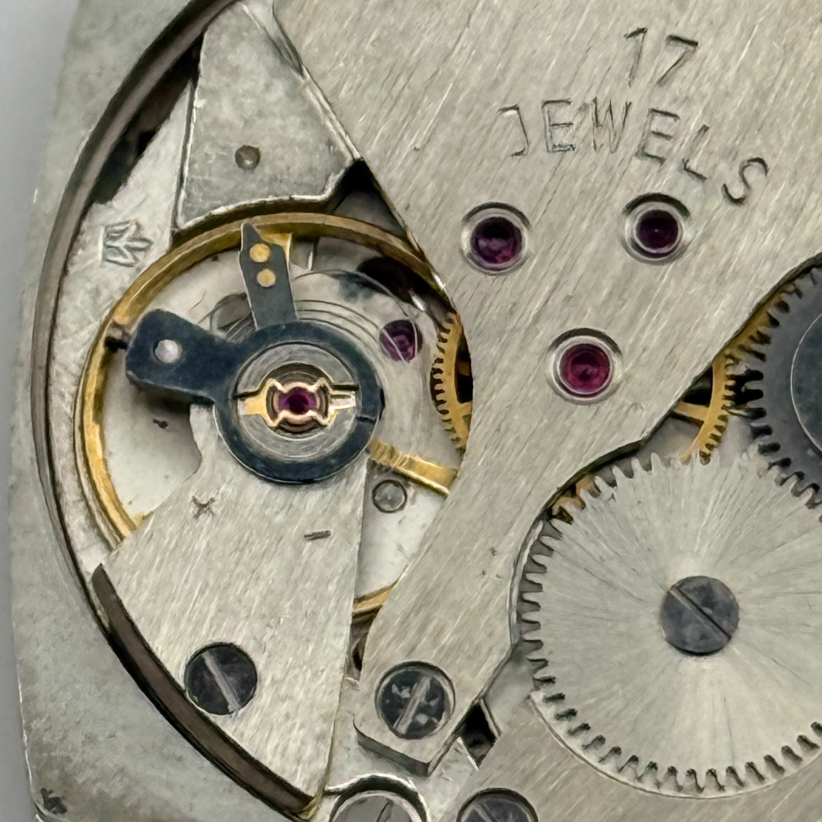 Poljot P2609 Watch Movement RARE Sekonda 17 Jewels Manual Wind For Parts 27.5mm