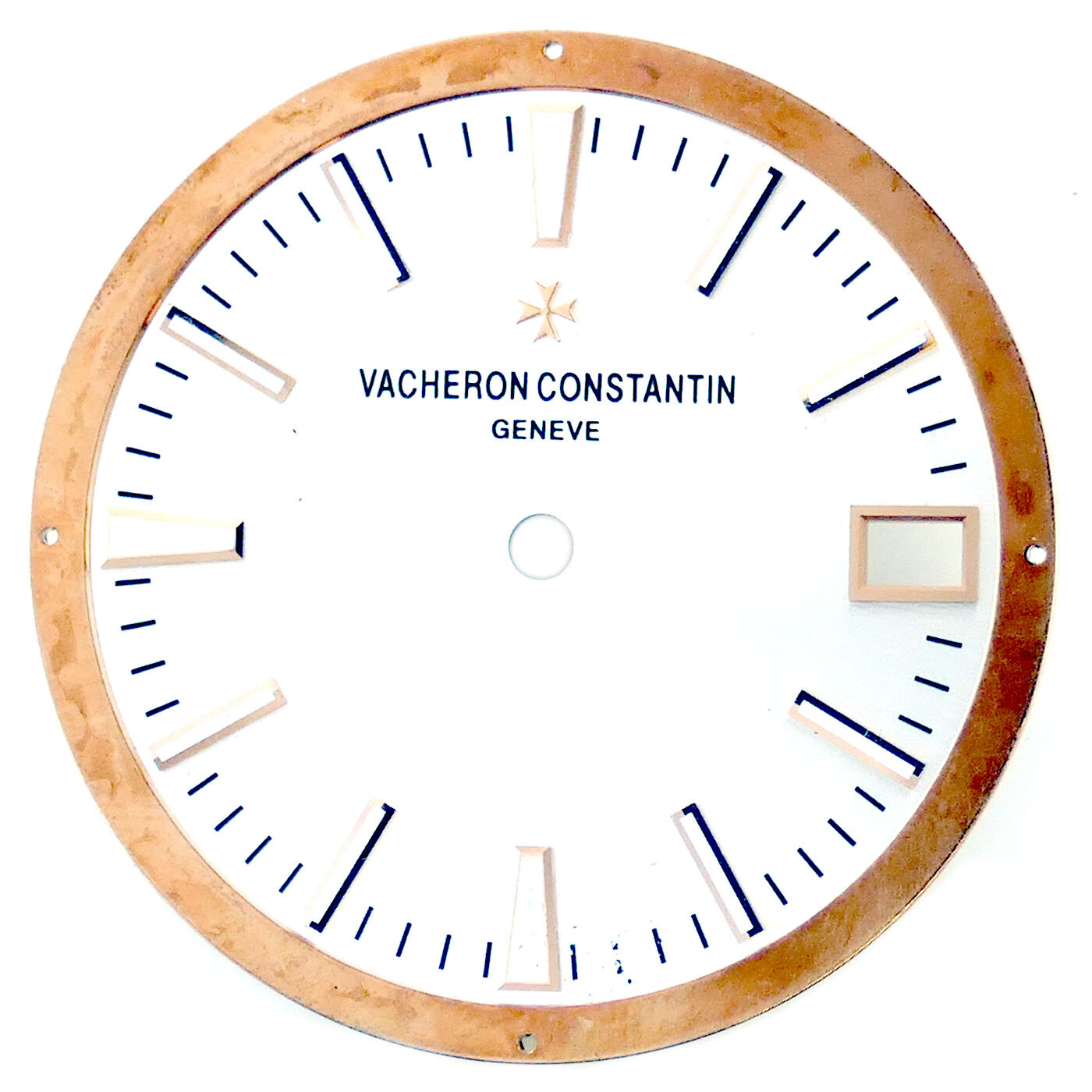 VACHERON CONSTANTIN GENEVE ROSE GOLD + SILVER DIAL – BRAND NEW