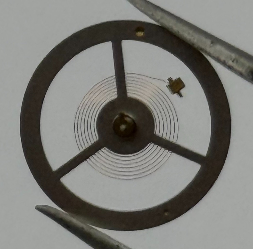 EB 8800 Balance Wheel Complete And Spring 12’’’ Renata 1309 Watch Movement Parts