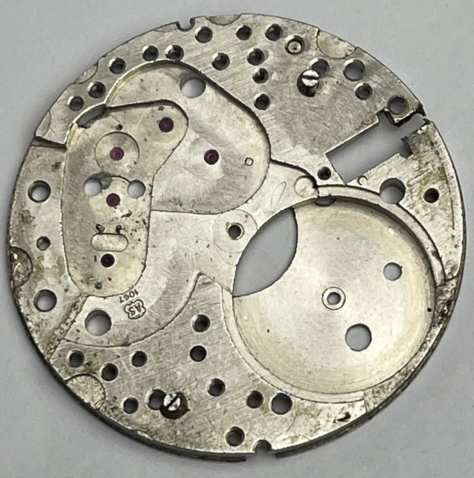 Movement Watch AS 1067 – AS 1052 Original Replacement 100 Main Plate