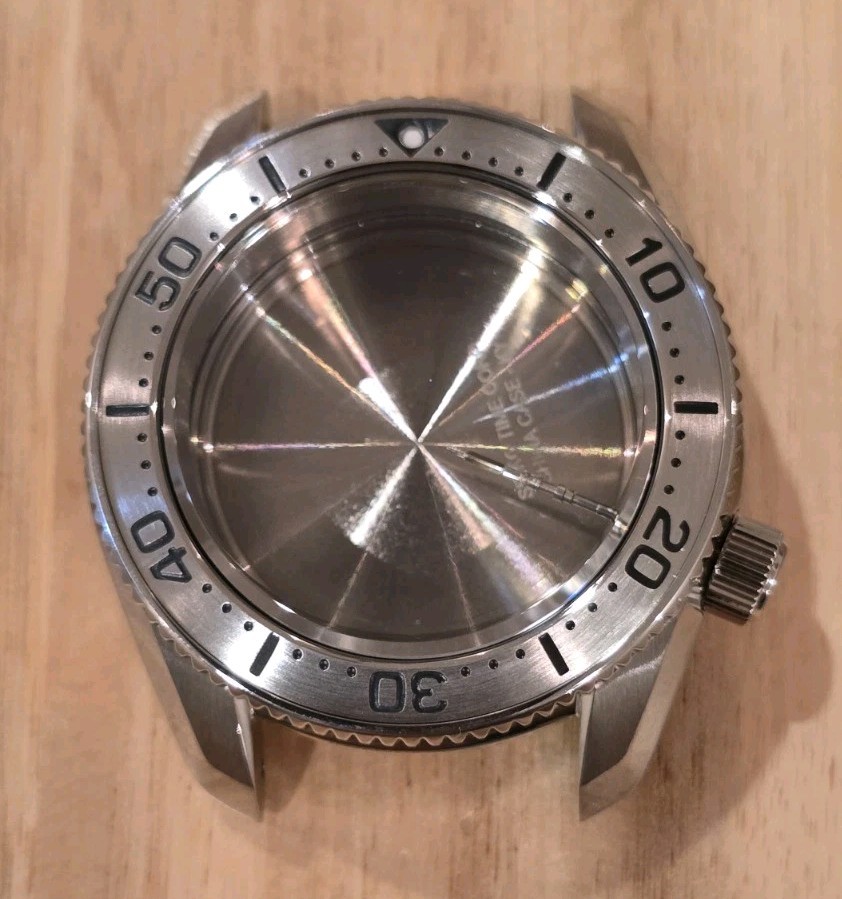 SEIKO GENUINE ORIGINAL OEM SPB185/187 Watch Case Sapphire Crystal 200M Water Res