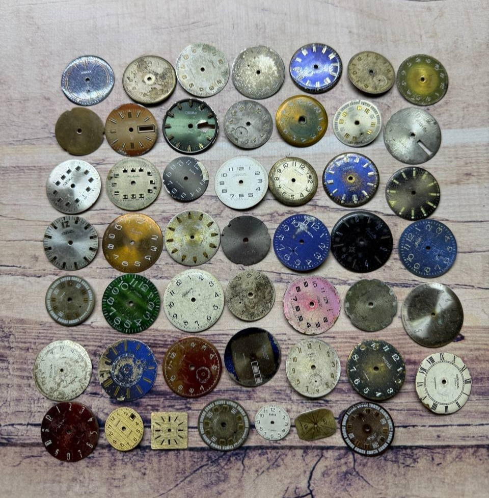 Dial for Soviet mechanical wristwatches of various types, Raketa and other USSR