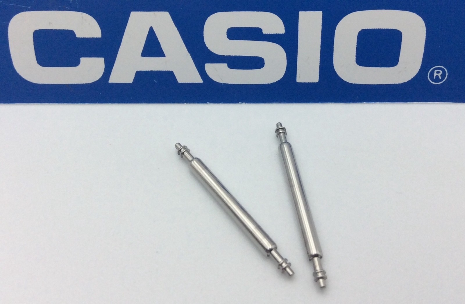 18mm Origina Casio pins Rod spring Bar AQ47 F200W SQS800H AMW340 AE1000 EF300