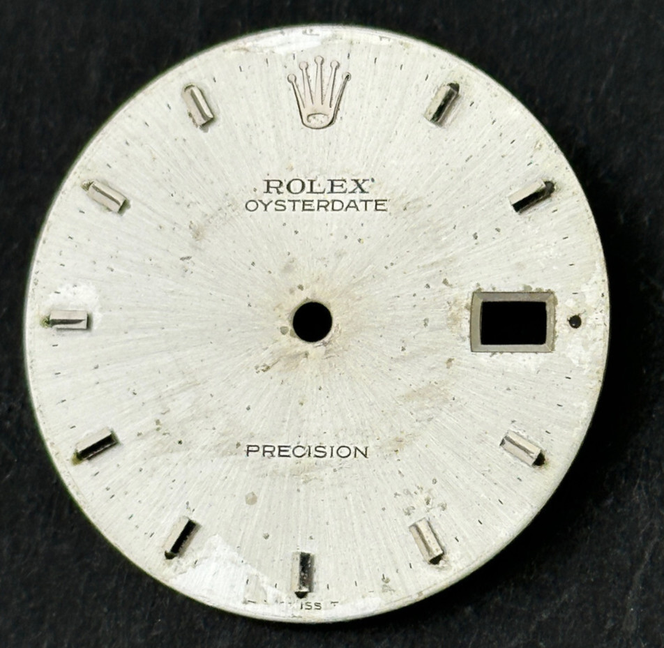 Vintage Rolex Oysterdate Precision Watch Dial for 6694