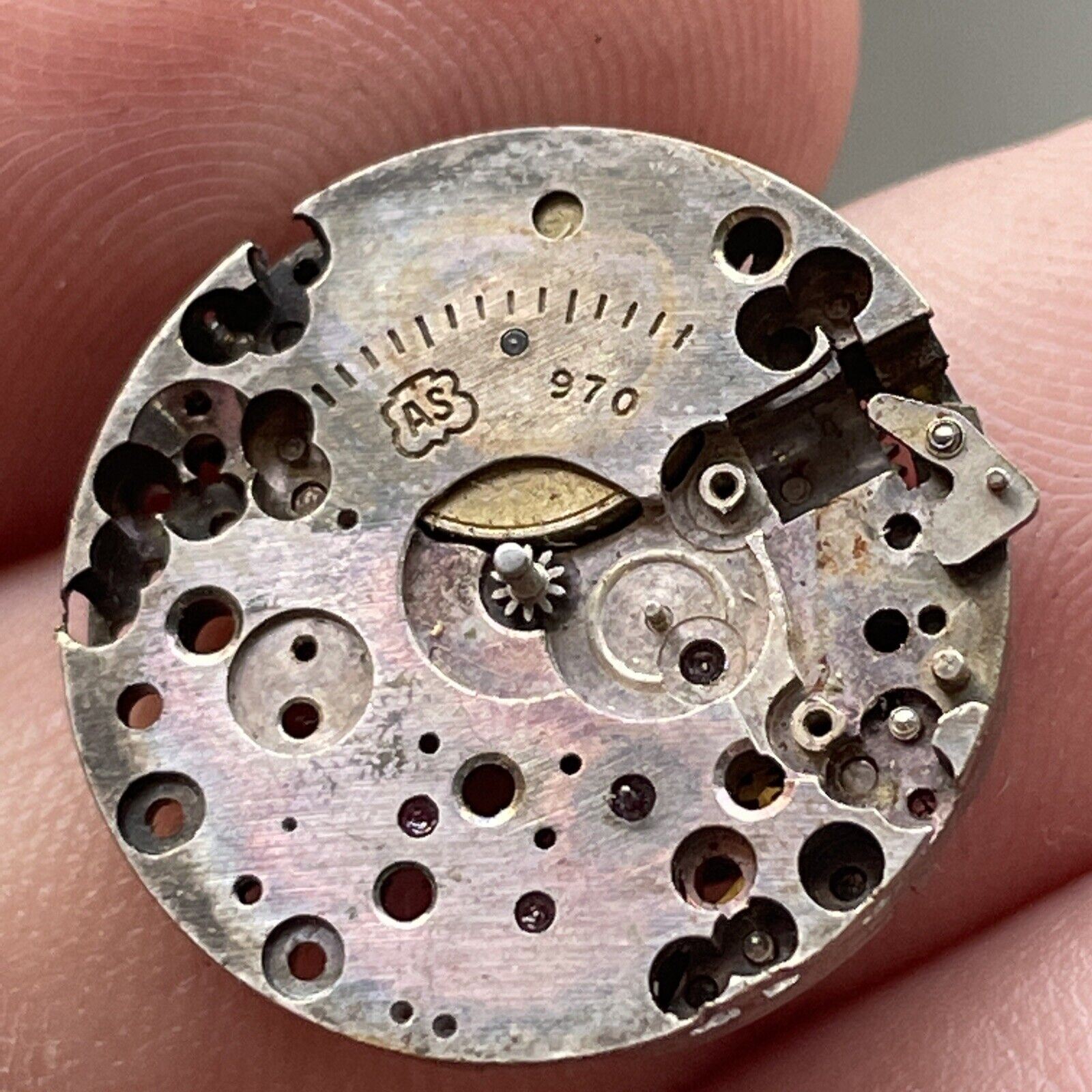 VTGV Cort Watch Co. 17 Jewels Swiss Unadjusted Movement