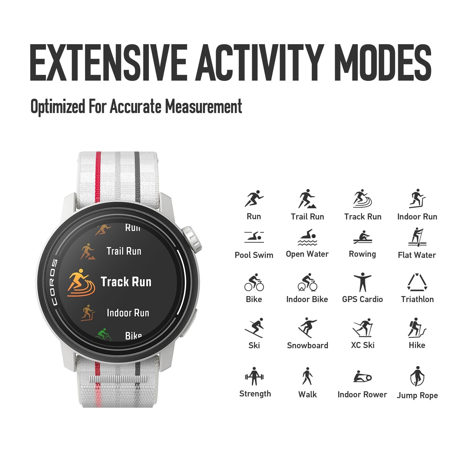 COROS PACE 3 GPS Sport Watch –Lightweight, Comfortable Running Watch, 17-D