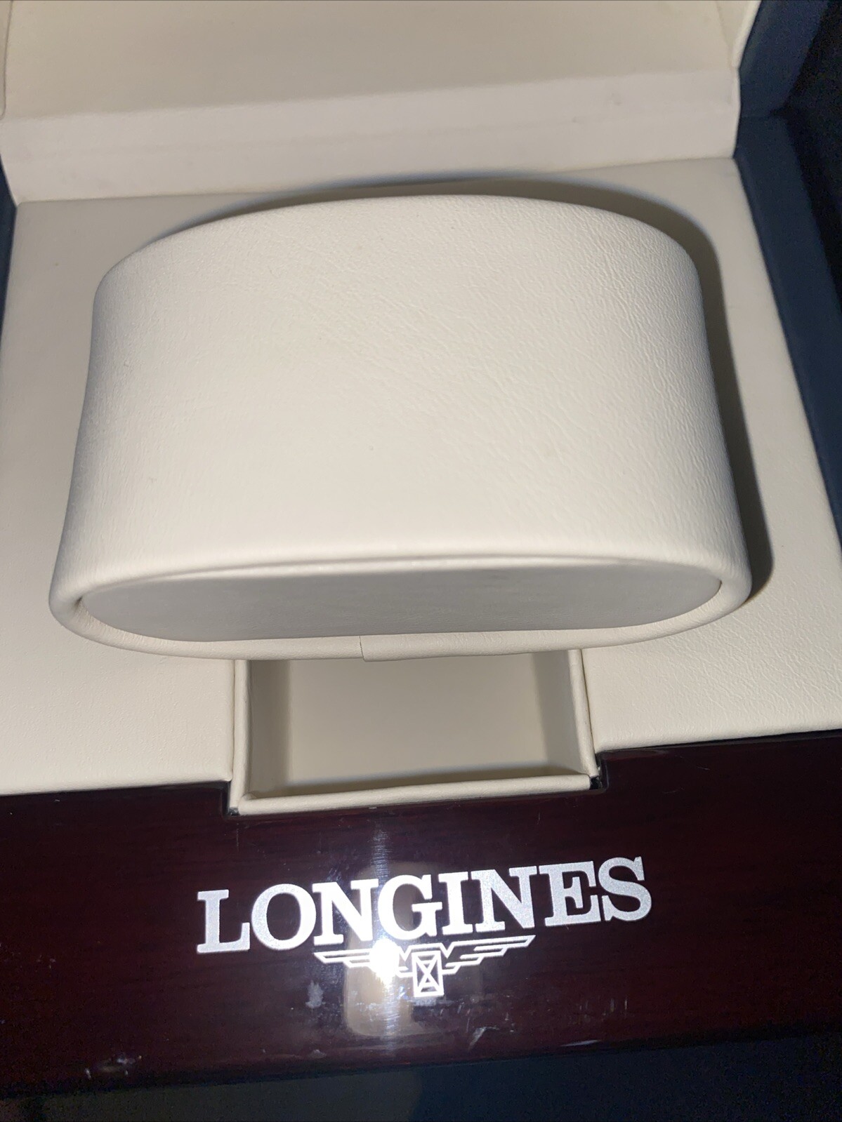 No watch, Empty box, Original Longines Diamond Watch Box, Manual Cards Serv Tag