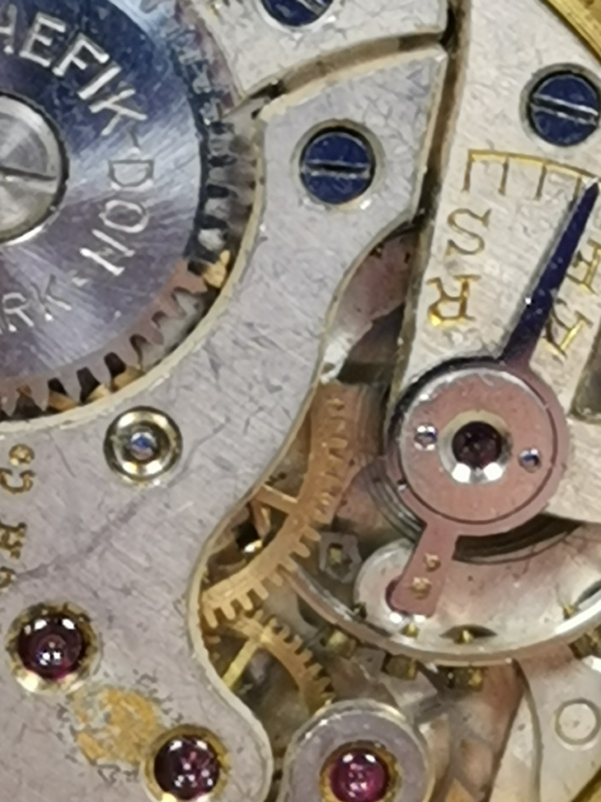 Milus by Hefik 15j Cal. 180??? Swiss Wristwatch Movement Parts/ Repair!