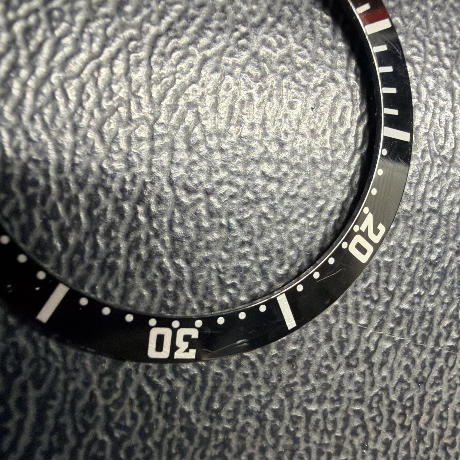 Omega, Factory, Used Seamaster Pro 300 Black/silver Bezel Insert