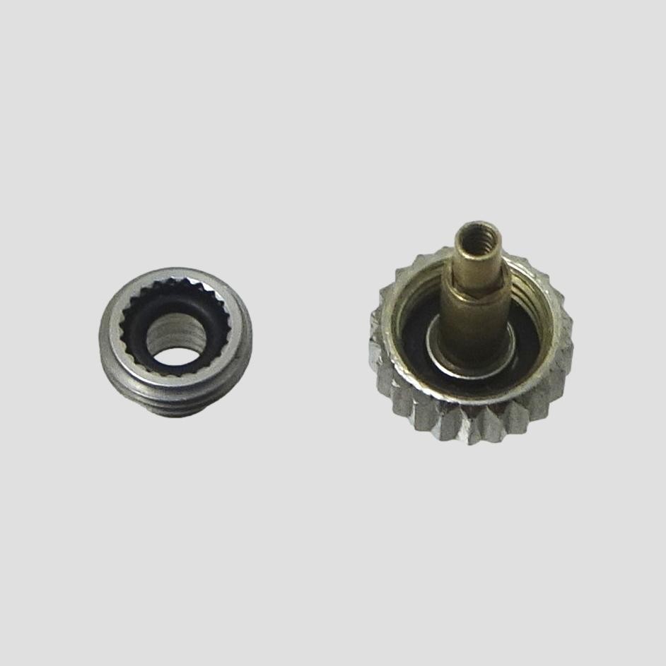 Rolex/Tudor Prince 5.3mm Watch Crown Oyster Date 24-530-0 Part and Tube