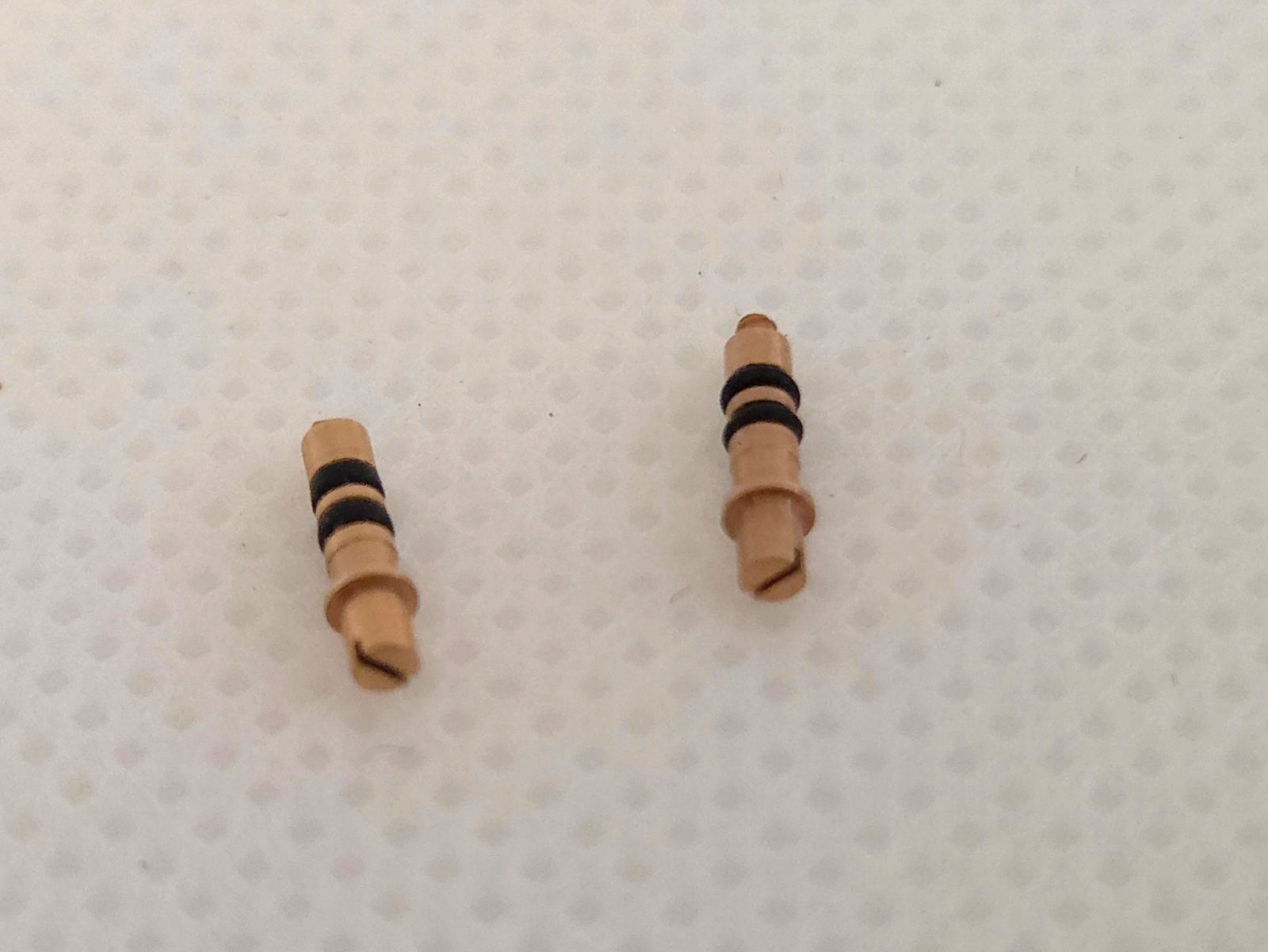Authentic Rolex Daytona Pusher screw 116505 Rose Gold screw pusher (1)