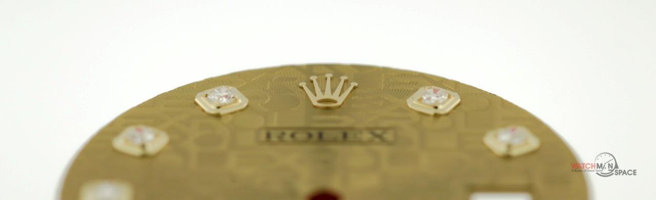 Original Rolex DJ 36mm 116233 116203 Champagne Jubilee Diamond Dial 2tone #D20