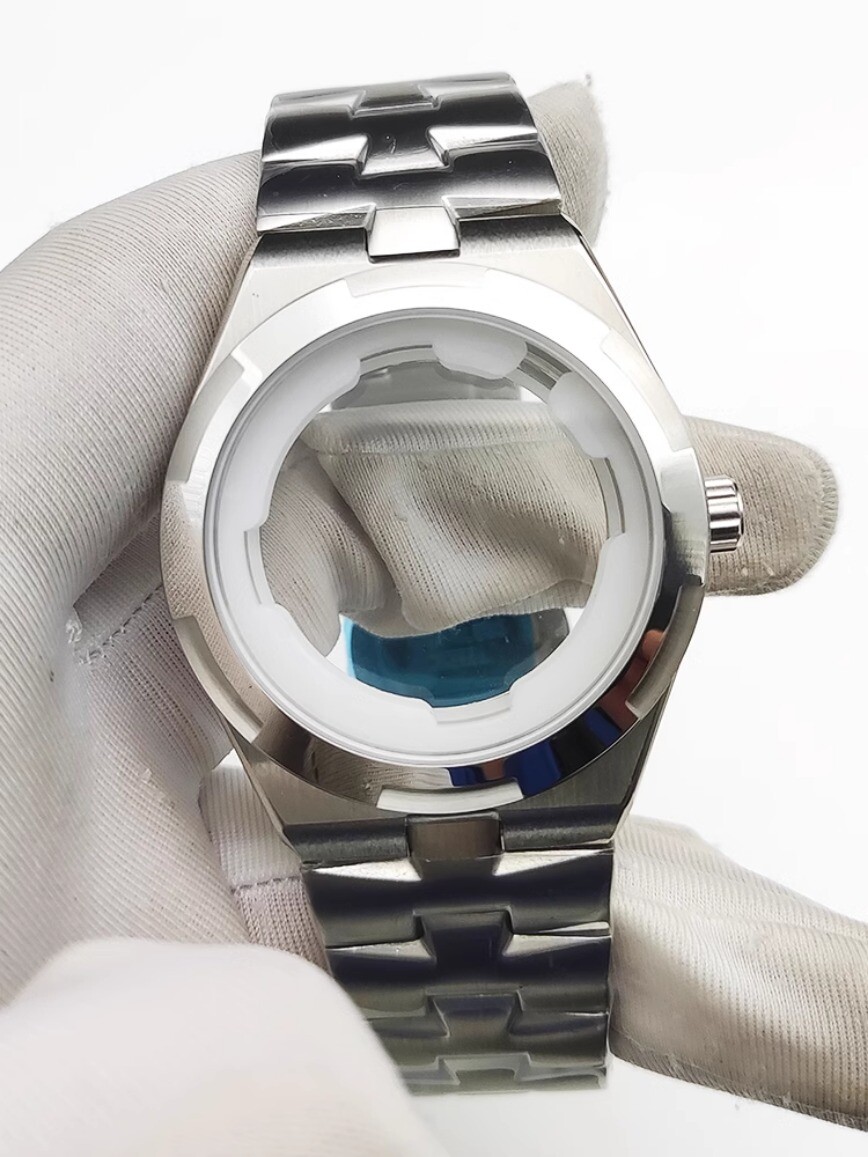 41MM Steel Case Complete Set Sapphire Glass NH35/4R/NH36 Movement