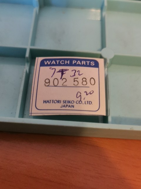 Genuine Seiko 902 580 Minute Recording Wheel Watch Part 902580 NOS