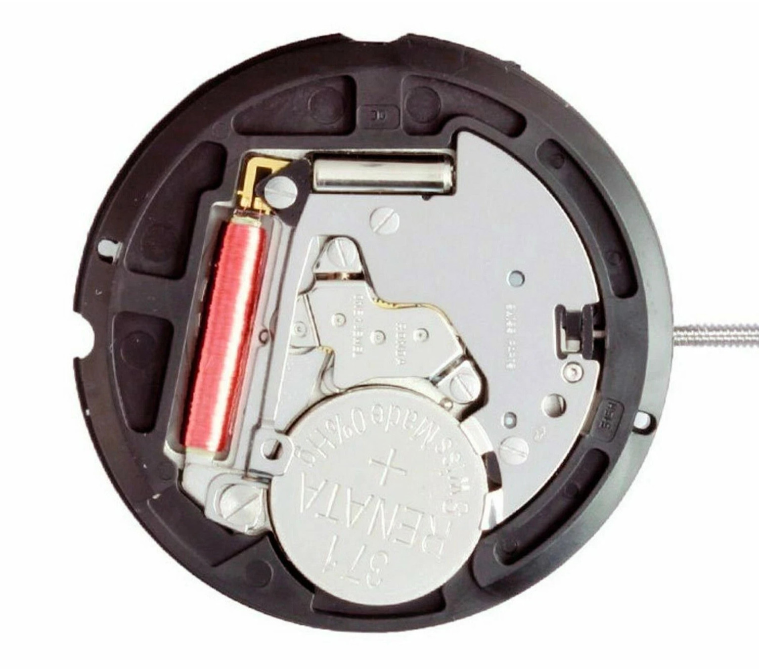 Harley Ronda 513, 3 Hand Swiss Parts Quartz Watch Movement, Overall Height 4.5mm