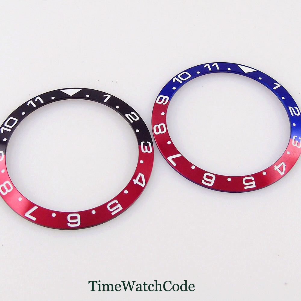 Sloping Bezel Insert Watch Ring 38mm*30.5mm Fits SUB SKX 007 Men’s Watch