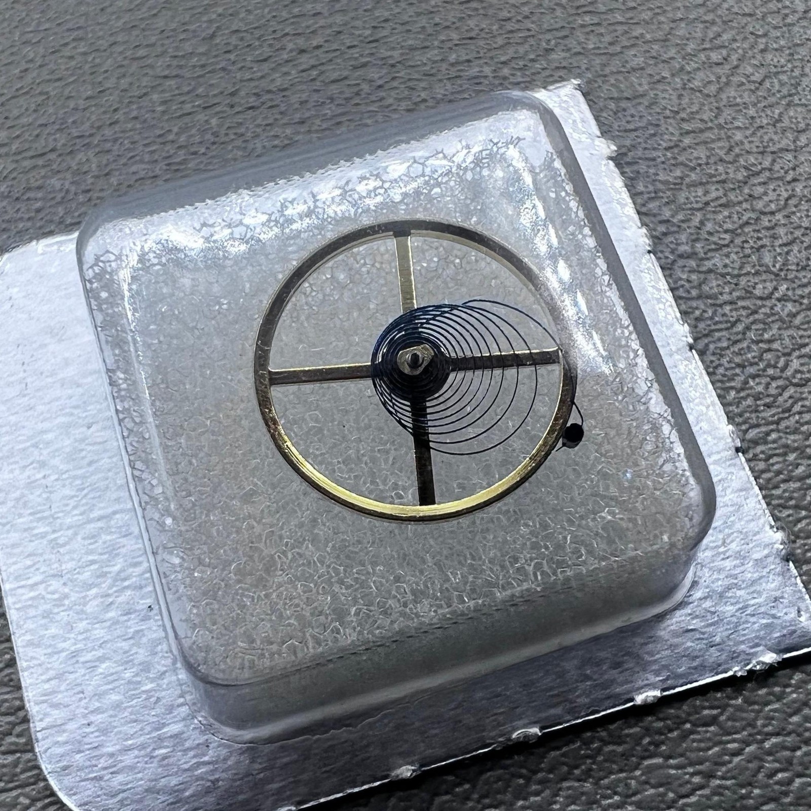 Complete Balance Wheel With Blue Hairspring For China Made 3135 3186 Movement