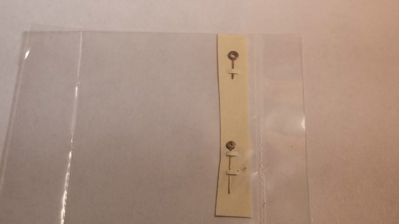 Piaget watch hands, 18K white 9P, 6mm x 9mm hour + minute (1 set per order)