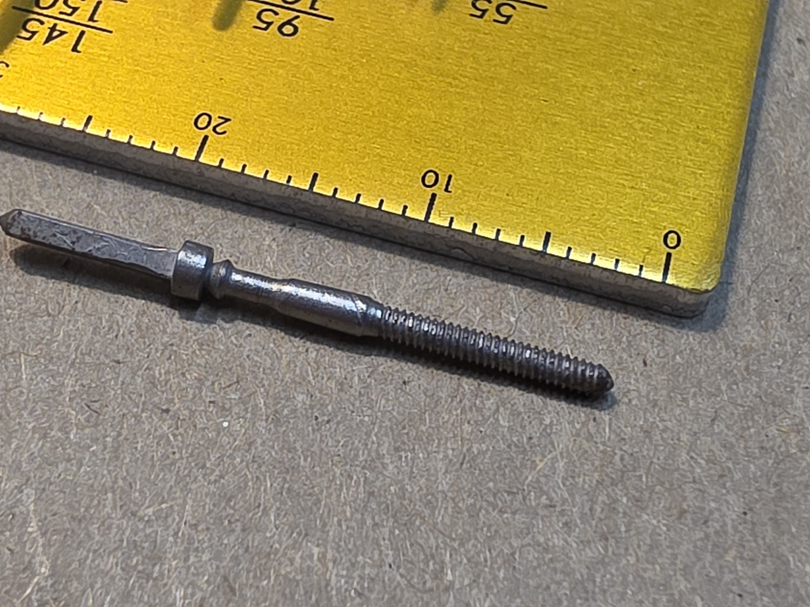 Vintage NOS Swartchild American Pocket Watch Stem-16s Sq 1.11mm -12s Thr 1.4mm