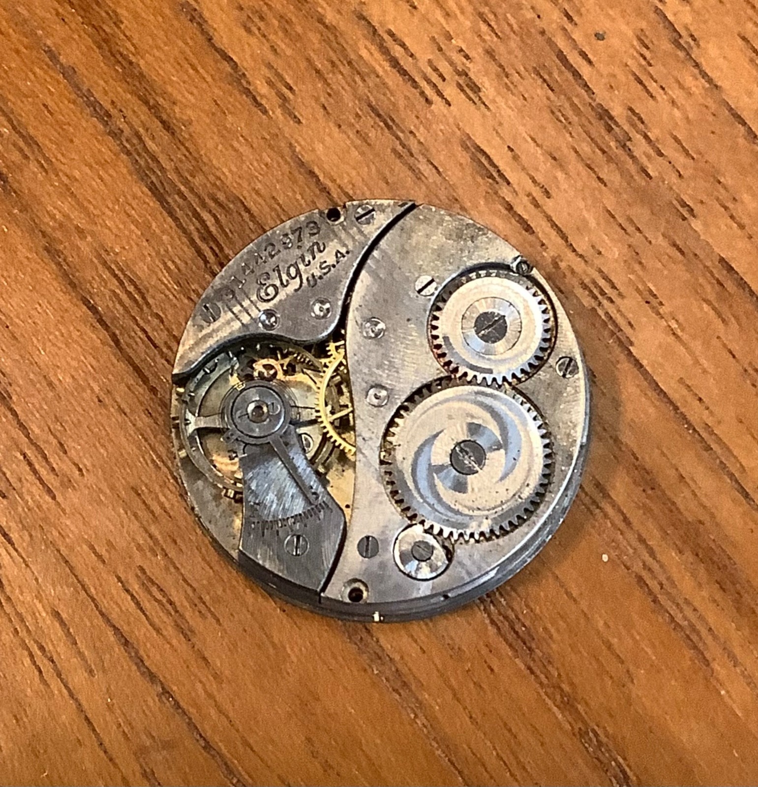 Vintage Elgin USA Model 1 Grade 430 Watch Movement 7 jewels Size 6/0s