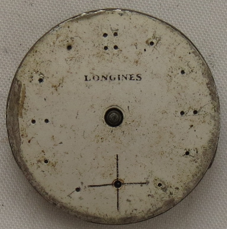 Longines wristwatch movement & dial 21 mm. in diameter load manual cal. 22L