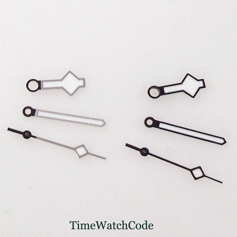 GMT Watch Hands Fit for NH34 NH35 NH36 Movement Green Luminous Accessories