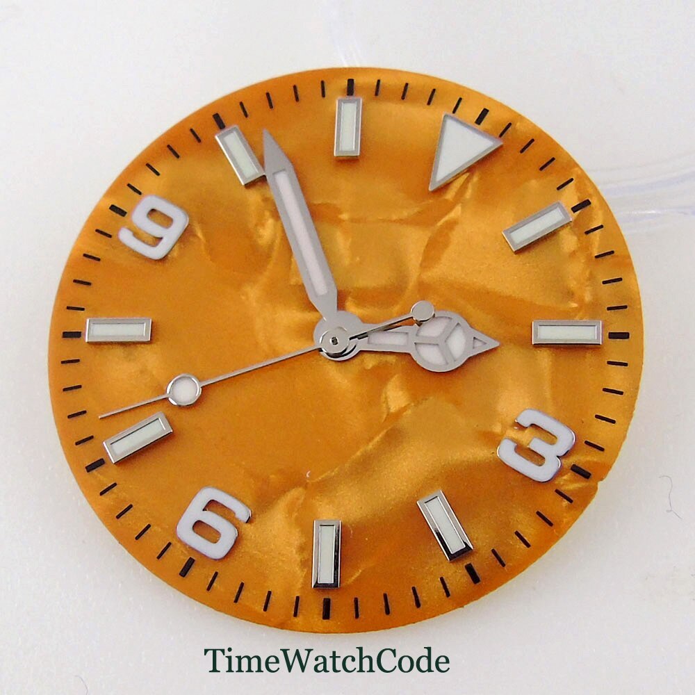 29mm Luminous Watch Dial Hands Fits NH35A NH36A Miyota8215 DG2813 ETA2824 PT5000