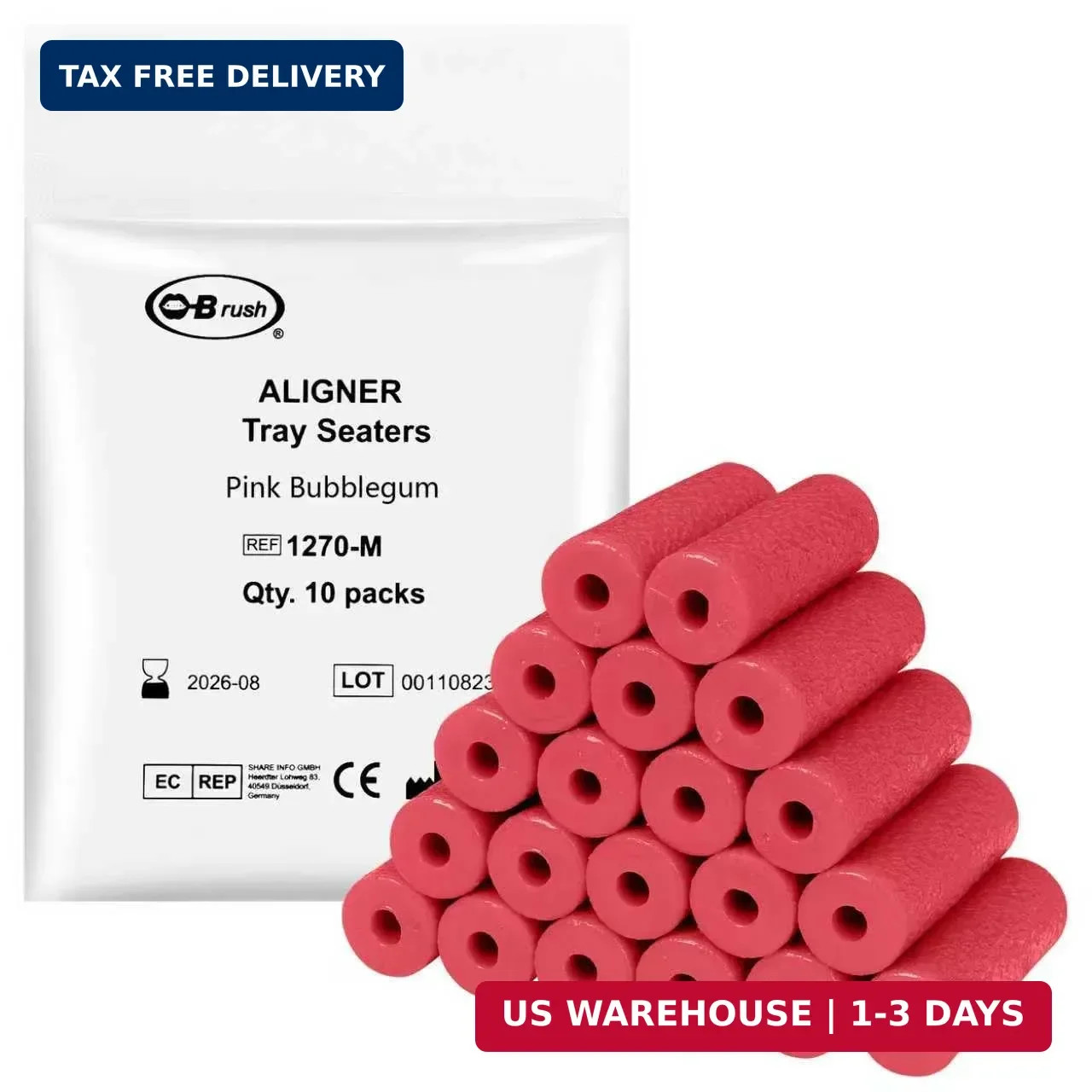20pcs Chewies For Invisalign Aligners, Aligne Chewie For Invisible Braces, Align
