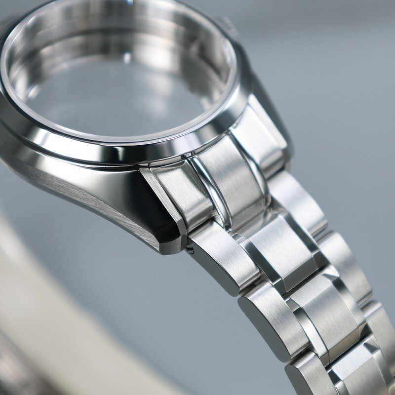 DS 44GS Watch Case 36.5mm Dress Watch Sapphire AR NH35 Luxury High quality 10Bar