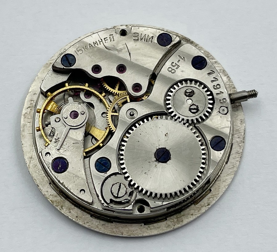 ZIM Pobeda 2602 15 JEWELS MOVEMENT FOR MEN’S WRISTWATCH 100% working A905