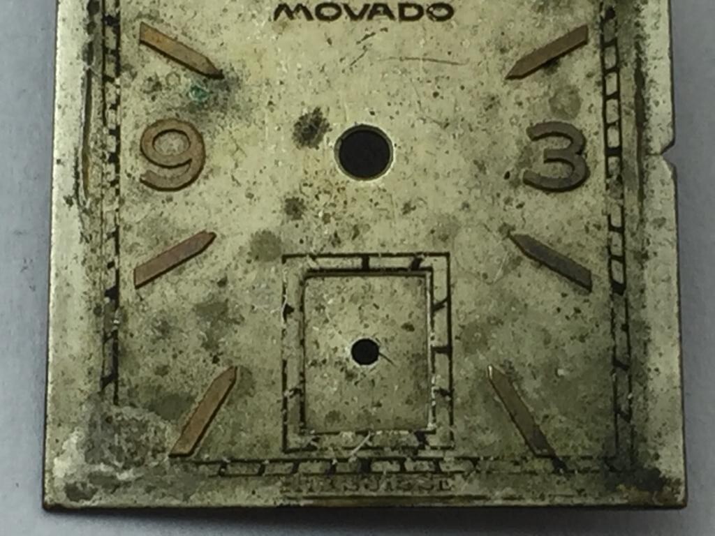 Original Vintage Movado Cal. 75-470-150mn Dial