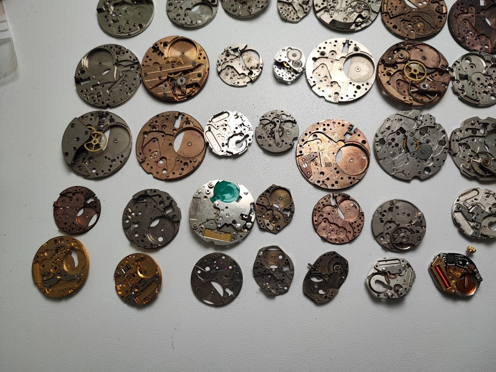 mix Watch Main Plate platinum lot watchmaker brac as fef fe int bfg ut gub ot…