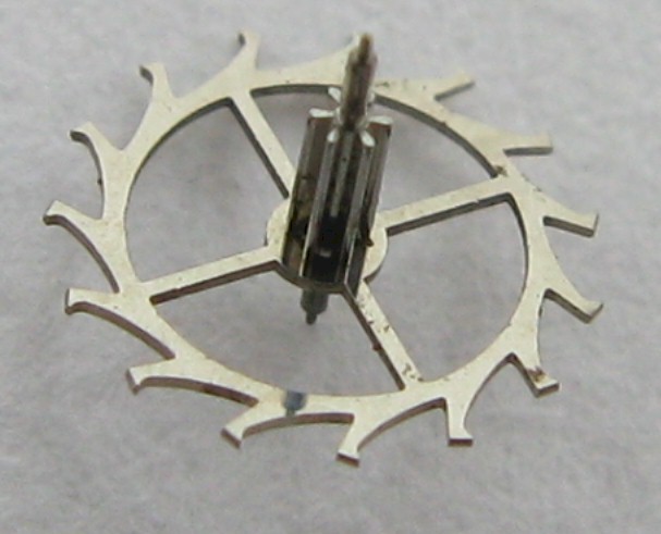 LeCoultre 496 Lady backwind watch part: escape wheel #705