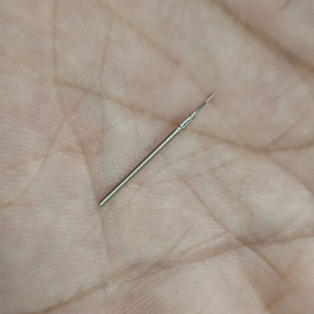 F58622 Steel Replacement Watch Movement Crown Winding Stem fit 1847
