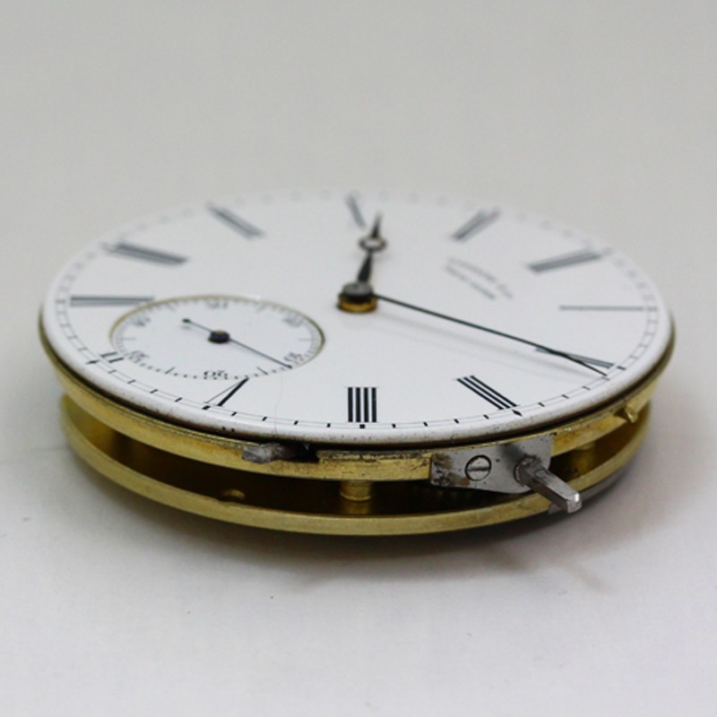 Tiffany & Co. New York by A. Lange & Sohne Pocket Watch Movement ca. 1870’s