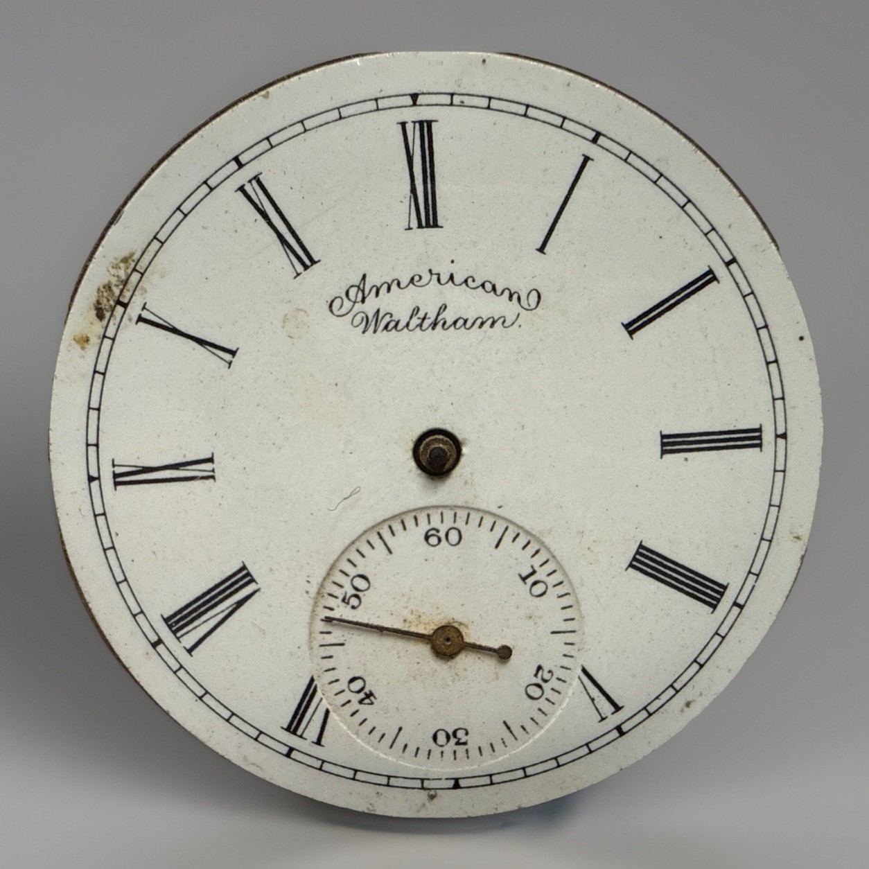 🕰️🇺🇸 Early American Waltham Pocket Watch Movement & Dial Estate Find 🇺🇸🕰️