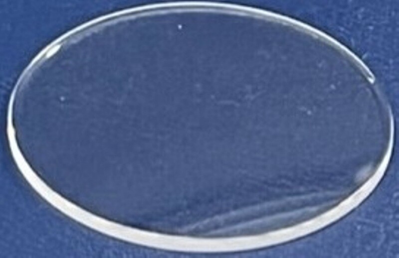 Sapphire Watch Crystal Double Dome Fits Cartier Panther Small 18.1×1.5×0.8mm