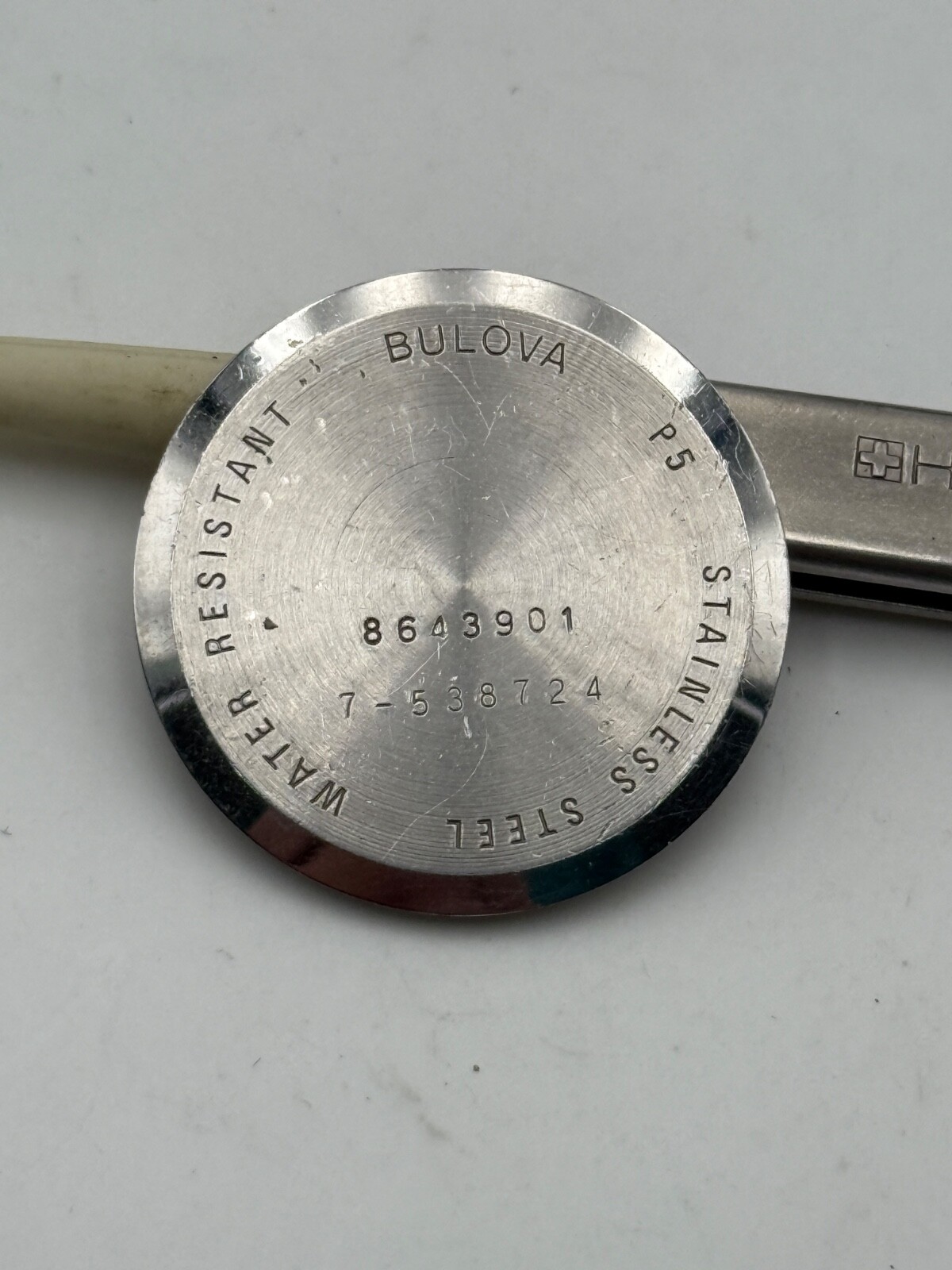 bulova 8643901 7-538724 caseback caseback