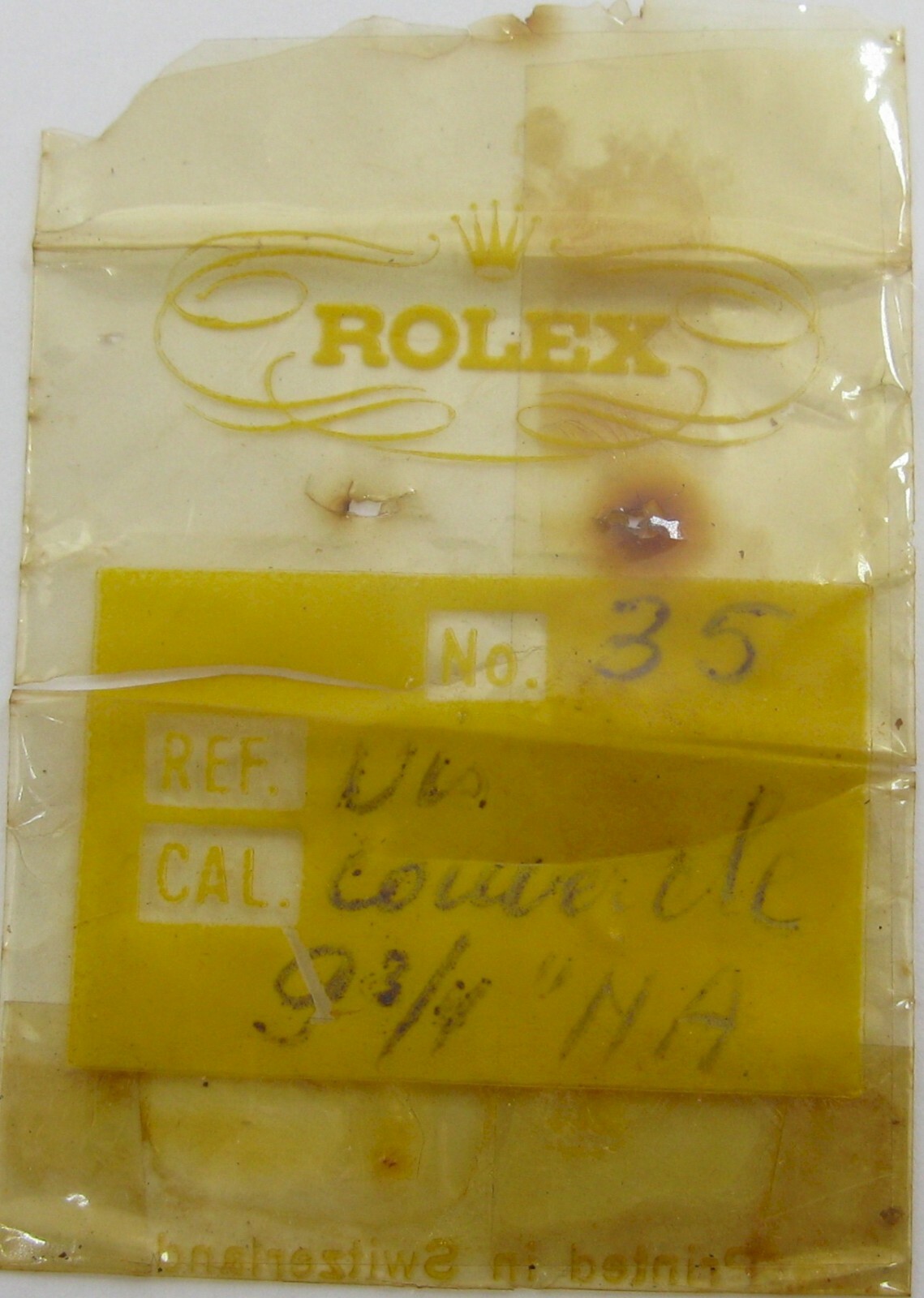 Rolex bubbleback 620 630 … Watch part small screw for the automatic bridge x1