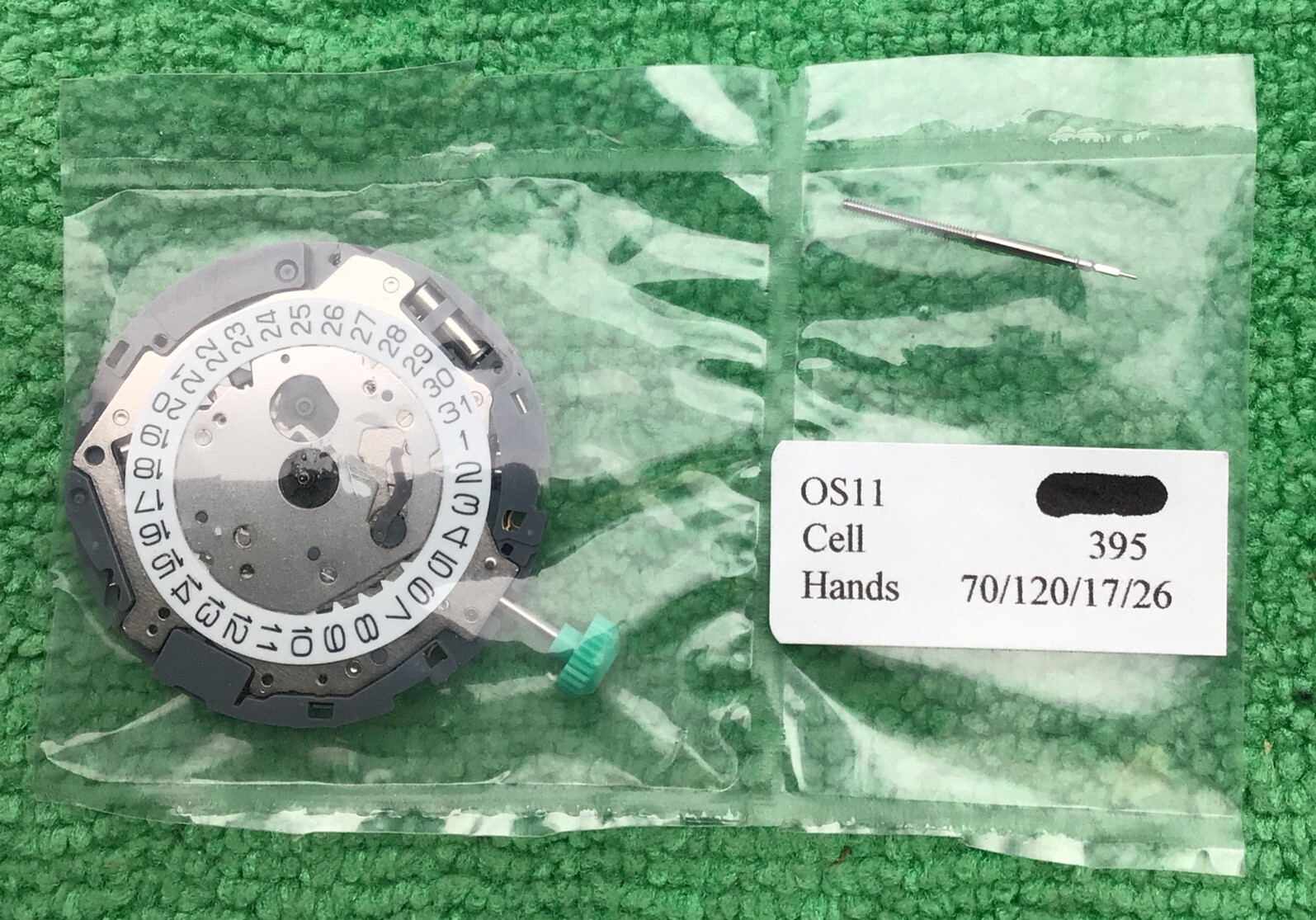 NEW Miyota OS11 Quartz Movement, Date at 3, ss