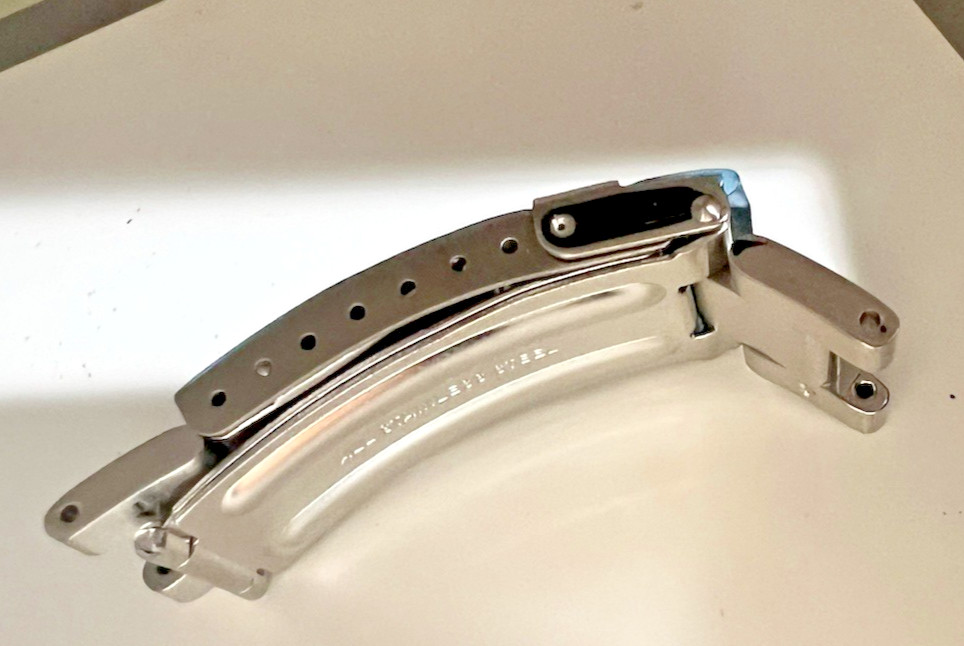 Swiss Army Watch OFFICERS RATCHET BRACELET CLASP 16MM OUTER /8MM S/S SWISS MADE