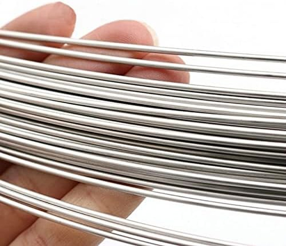 1PC 10M Stainless Steel Spring Wire Rope – Hard Wire 0.3-3MM (1.2MM)