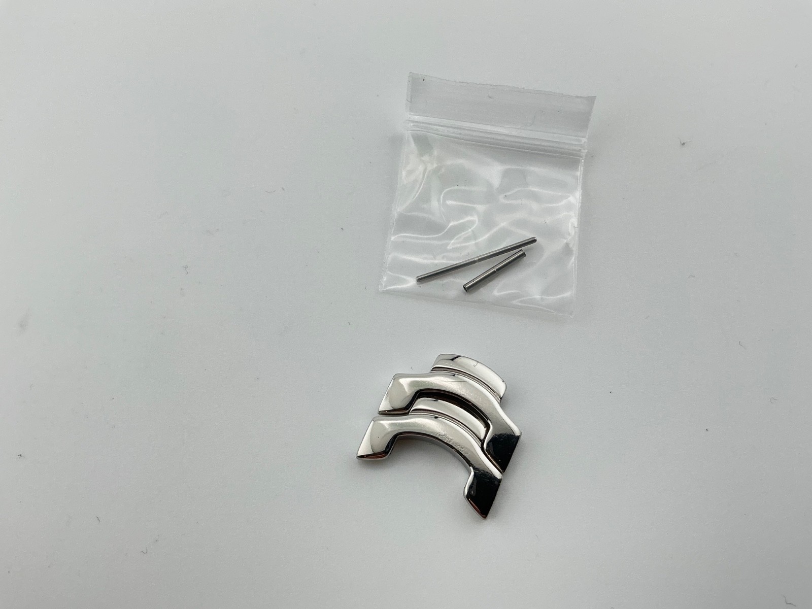 EBEL DRESS WAVE BAND 2 LINKS S/S 18MM E6187942 Pin/tube TYPE