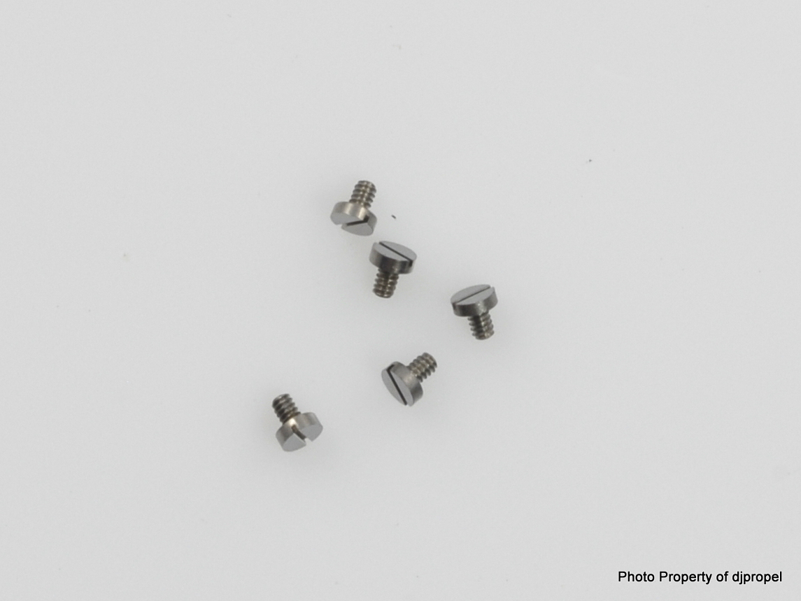 ORIGINAL OMEGA Date Star Driving Whl Screws Part # 2213 for Omega 353! 5 Screws!