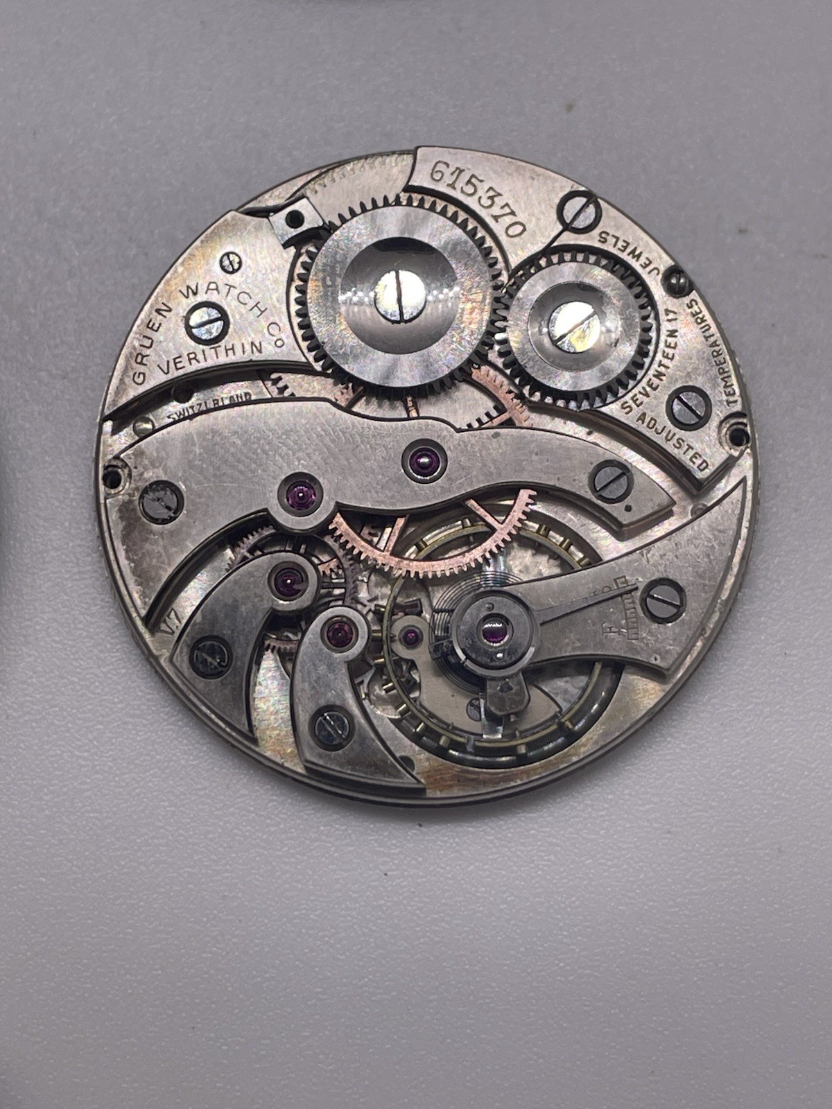 Lot of Pocket Watch Movements Rockford, South Bend & More Parts Lot.