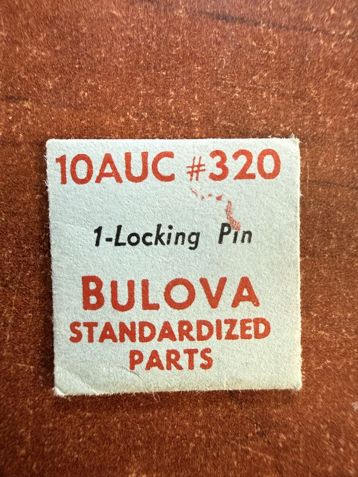 Bulova 10AUC #320 Locking Pin NOS Genuine Vintage Watch Part