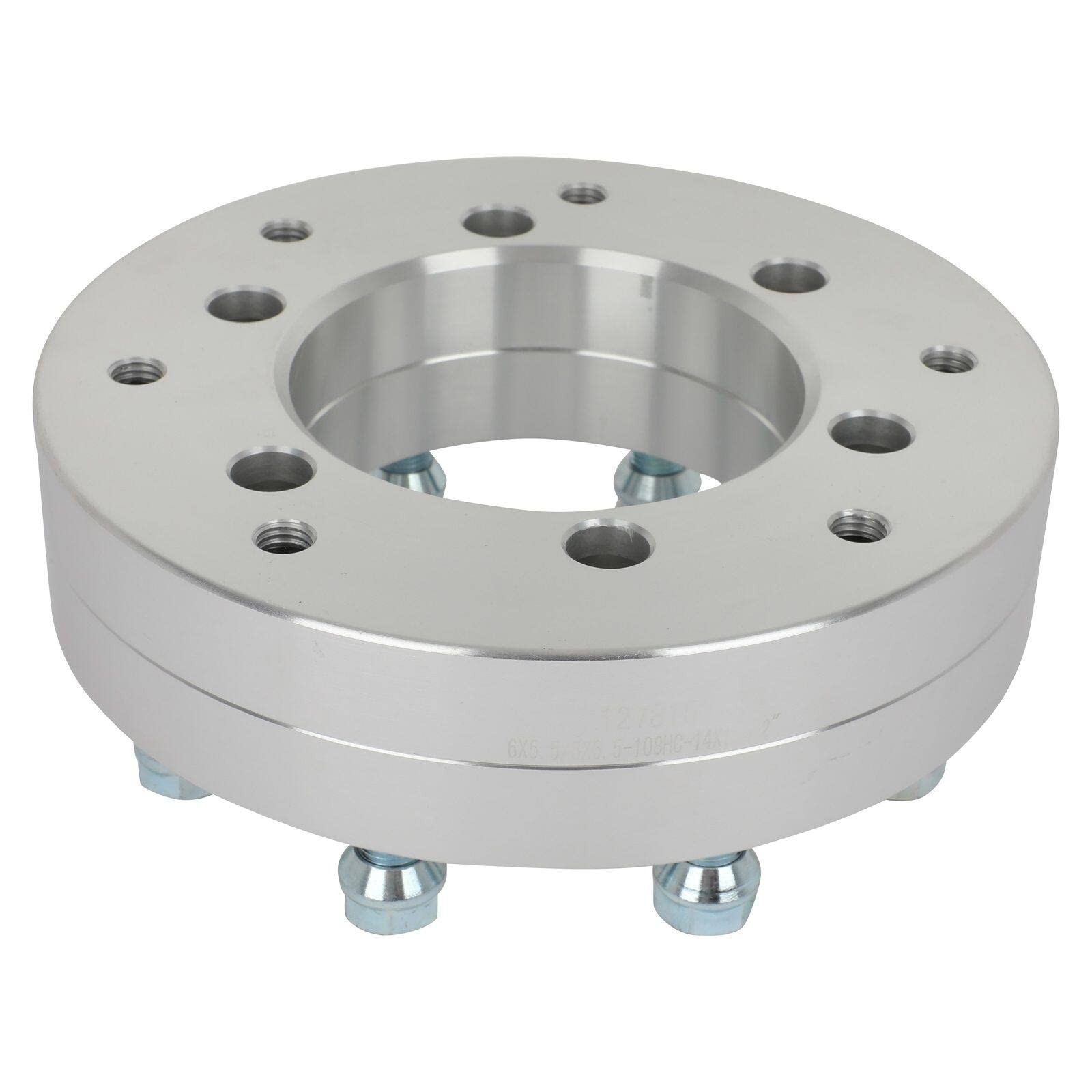 2 Inch Wheel Adapters 6X5.5 To 8X6.5 For Chevy Silverado Sierra Escalade