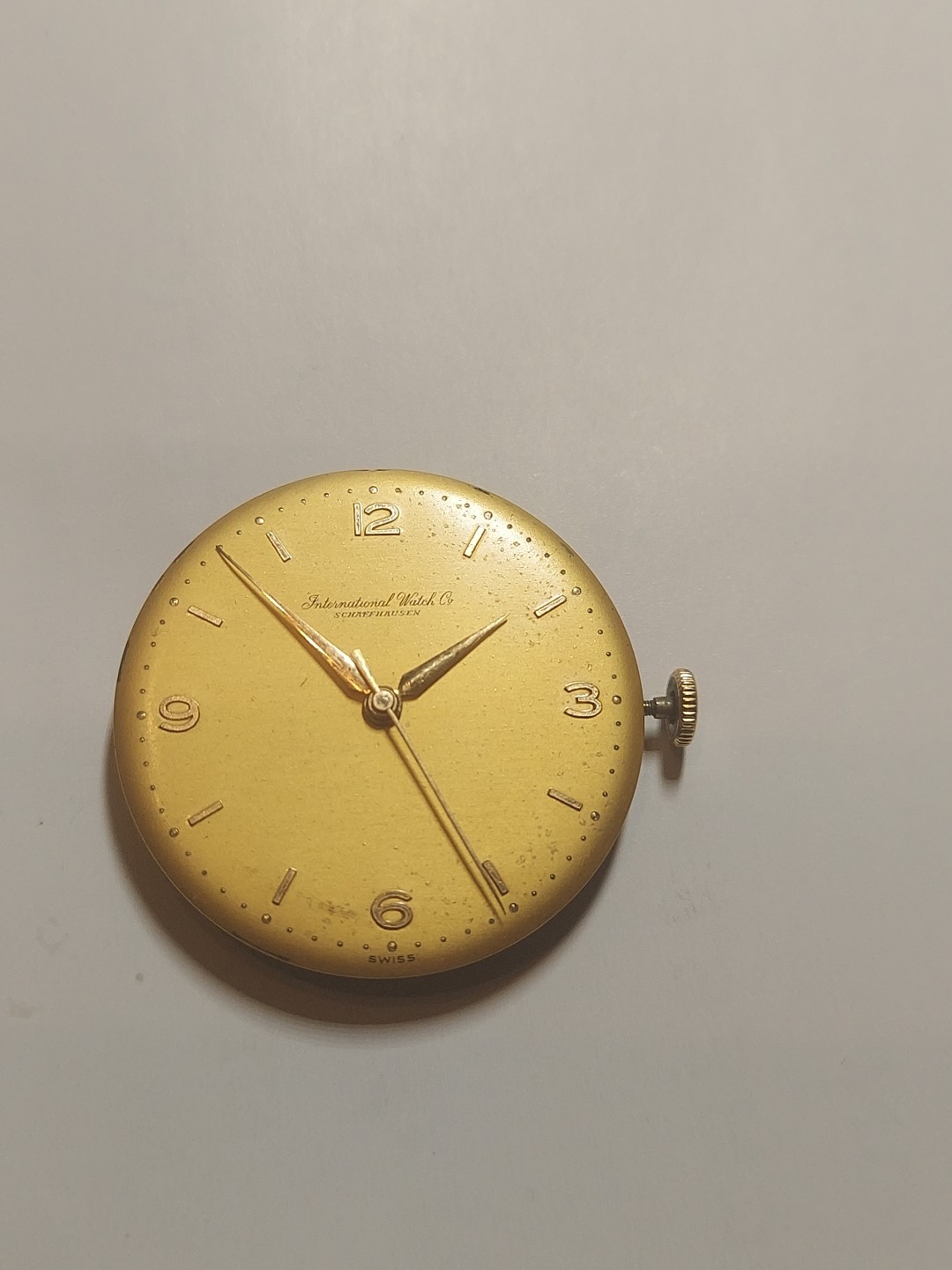 iwc schaffhausencal 89 Manual Mens High Grade Full Jewels W.Movement
